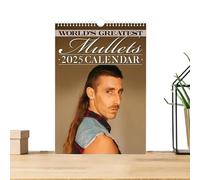 2025 Calendar Monthly Planner - 2025 Mullets Hair Stylist Calendar | Mullets' Hairstylist Calendar, Funny Calendar 2025 of the World's Largest Mullets