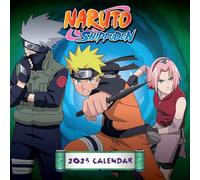 2025 Calendar Naruto Shippuden Month to View Square Calendar Official Product