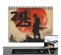 2025 Calendar Planner, 2025 Monthly Planner,Swordman Design Large Family Planner & Daily Organizer - Family Planning Calendar for Weekends,