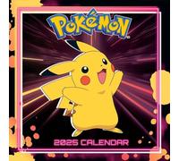 2025 Calendar Pokemon Month to View Square Calendar Official Product
