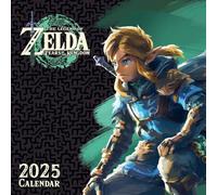 2025 Calendar The Legend Of Zelda Month to View Nintendo Square Calendar
