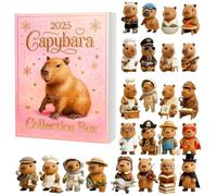 2025 Capybara Advent Calendar 2025 24 Days Countdown Calendar With 24 Uniquely Costumed Capybara Advent Cute Surprise (26x18cm)