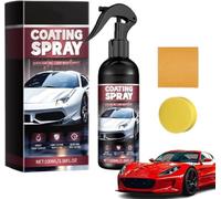 2025 Car Coating Spray Kit,High Protection 3 In 1 Multi-Functional Coating Renewal Agent Spray,Auto Ceramic Wax Polish,Car Nano Paint Coating Agent,Quick Effect and Long-Lasting Protection (1 Pcs)