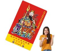 2025 Card - Traditional Lucky Charm, Snake Year Prosperity Blessing, Fortune Protection Symbol, Elegant Cultural Design, Spiritual Energy Accessory, Good Luck Tokens for Friends Lovers