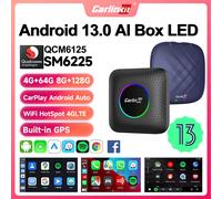 CarlinKit AIBOX LED: Wireless CarPlay Android Auto Adapter For CarPlay 8GB+128GB