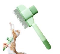 2025 Cat Grooming Brush - Pet Hair Removal Comb With Release Button | Descaling Undercoat Comb For Cats And Dogs With Short & Long Hair | Comb