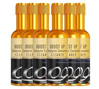 2025 Catalytic Cleaner, Boost Up Three-Way Catalytic Converter Cleaner, Boost Up Vehicle Engine Converter Remover, for Diesel and Gas Car (6PCS)
