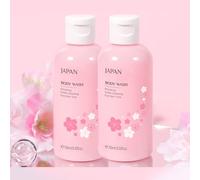 2025 Cherry Blossom Shower Gel, Refreshing Fragrance, Deeply Hydrating & Antioxidant Protection, Gentle on Skin, Moisturizing Mild Fresh Fragrant, Elegant Spa Gift for Her (2)