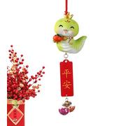 2025 Chinese Year of the Snake Ornament,Chinese Year of the Snake Ornament | Car Mascot Pendant - Resin Snake Pendant, Charm, Chinese New Year Decor for the Snake
