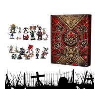 2025 Christmas Calendar Advent, Vacation Countdown Calendar 24 Days Christmas, Game Peripherals for Game Lovers Holiday Display Cabinet Home Bookshelf Party Vacation