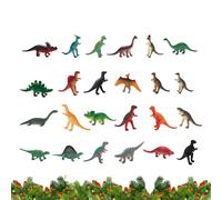 2025 Christmas Countdown Calendar - 2025 Countdown Calendar Glow-In-The-Dark Dinosaur Doll | Adorable Home Decoration for Desk Shelf Bedroom Living Room