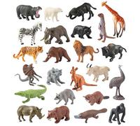 2025 Christmas Countdown Calendar - 24-Day Nature Exploration, Adventt Calendar with Animal Figures | 3D Christmas Ornaments for Nightstand, Classroom, Children, Collectors