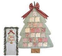 2025 Christmas Countdown Calendar - Fabric Christmas Decoration with 24 Pockets - Fabric for the Family, for Men, Women, Children, Teenagers, Teenagers and Family