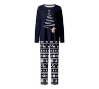 2025 Christmas Family Matching Family Pyjamas for a Cosy Fleece Outfit for Holidays with the Kids Mom Edition, black, M