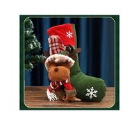2025 Christmas gift Christmas decorations children's candy stockings gift bag ornaments Christmas gifts Christmas stockings Give it to your