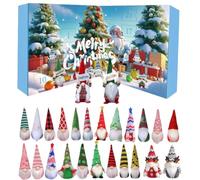 2025 Christmas Gnome Advent Calendar - 24 Days Countdown with Collectible Gnome Plush Dolls, for & Adults
