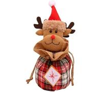 2025 Christmas Knitted Doll Gift Bags, Doll Bags Gift, 2025 New Christmas Knit Gift Bags, Knitted Santa Gifts Bag (Reindeer-B)