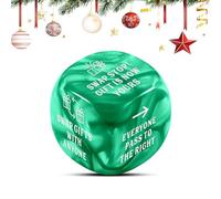 2025 Christmas Stocking Stuffers for Adult Women Men, Santa Swap Gift Exchange Dice, Secret Santa Gifts for Coworker Friends, White Elephant Gift Exchange Game, Christmas Dice Games for Family Party