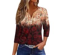2025 Christmas Tops for Women UK Casual Long Sleeve Crewneck Lightweight Shirts Fall Trendy Xmas Tree Snowflake Print Blouse Dressy Comfy Loose Fit T-Shirt