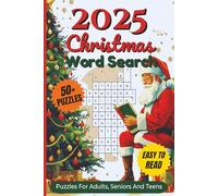 2025 Christmas Word Search Puzzle Book: Word searches With Clear and Easy to Read Words about Christmas Traditions,2025 Holiday Fun,Festive Food & ... Relaxing Time (Christmas Word Search Series)