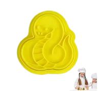 2025 Cookie Cutter, Year of the Snake Cookie Cutter, 2025 Biscuit Mould - Biscuit Stamp, Baking Cutter, New Year Moulds, Biscuit Cutter Mould, Spring Festival Biscuit Mould for Fondant, Dough, Clay