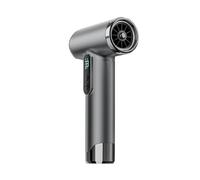 2025 Cordless Hair Dryer for Women, Hairdryer with USB Charging Cold Hot Wind, Battery Hair Dryer Rechargeable with Concentrator & LED Display, Blow Dryer for Travel Camping Dormitory(Black)