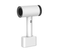 2025 Cordless Hair Dryer, Handheld Cordless Hair Dryers for Women, 15600mAh Large Capacity Hot & Cold Air Rechargeable Blow Dryer, for Travel Camping Dormitory, White