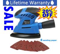 Silverline 421042 130W Detail Sander 130W Each 1