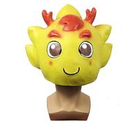 2025 Cosplay Costume Mask The Dragon Full Head Mask Masquerade Party Horror Latex Headgear Halloween Party Spoof Props