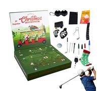 2025 Countdown Calendar - 2025 Decorations Advent 24 Days - Small Sports Tools - for Shelving Printer Office Living Room Bedroom Cabinet Holiday Party Indoor Adult Golfers