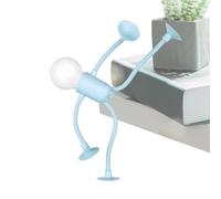 2025 Cute Light Bulb Man Mini Night Light,Changeable Shape Funny Sportsman Night Lights, Stretchable Nursery Bedside Lamp | Silicone Kids Nights Lights Table Desk Lamp For Living Room Tabletop Bedroom