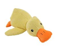 2025 Cute The Mellow Dog Calming Duck Dog Toy, Quack-Quack Duck Dog Toy, Cute Yellow Stuffed Duck Dog Chew Toys with Soft Squeaker, Interactive Dog Toys for Aggressive Chewers