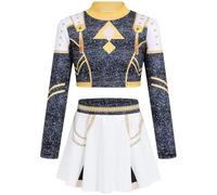 2025 D-Demon H-Hunters Costume Girl Halloween Sets Cosplay Kids Anime Character Fancy Dress Up Pop Singers Idol Stage Role Play Stage Performance Costume Girls Idol Group Party Carnival Outfits