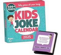 2025 Daily Kids Joke Calendar | Fun Lunchbox Notes For Kids, Tear Off Pages with Daily Puns & Jokes for Children, Lined Backside for Personal Notes, Great Way To Add a Touch of Humor To Your Child's