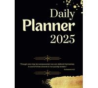 2025 DAILY PLANNER: Christian Planner 2025 For Men with Monthly Inspiring Bible Verses: Hourly Appointment Book & Dayminder, Funny Christian Gifts For Men, Dad, Grandfather
