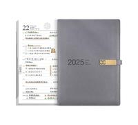 2025 Daily Planner Notebook 2025 Academic Planner Band Closure Ribbon Bookmarks for Scheduling Page a Day Calendar
