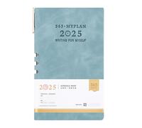 2025 Daily Weekly Monthly Planner From 01.2025-12.2025 Dated Page Leather Academic Calendar Planner 12 Month Day Office Journal
