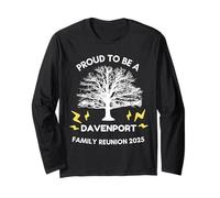 2025 Davenport Family Reunion Gathering Family Tree Matching Long Sleeve T-Shirt
