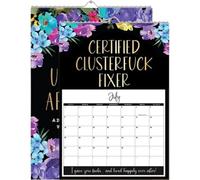 2025 Demotivational Sarcastic Wall Calendar,Demotivational Calendar 2025-12 Months Funny Wall Calendar,Uninspiring Affirmations Calendar,12 Months Full Of Swearing Affirmations For Home School Desk