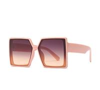 2025 designer Big Box Male and Female Net Red Outdoor Sunglasses Holiday Street Shooting Live Decorative Glasses (Color : C, Size : Medium)(D)