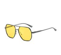 2025 designer Day and Night Polarized Driving Sunglasses Outdoor Beach Vacation Sports Sunglasses (Color : F, Size : 1)