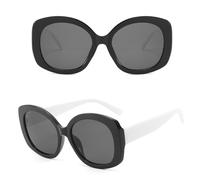 2025 designer Fashion Style For Women's Sunglasses Vintage Retro Oval Shape Sun glasses Male Female UV Protection Sunglasses For Women,White B