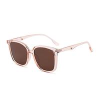 2025 designer Male Driving with A Big Face and A Thin Street Shot with Sunglasses, Outdoor Holiday Decorative Glasses (Color : B, Size : Medium)(E)