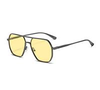 2025 designer Polarized Day and Night Dual-use Color Changing uv400 Sunglasses for Men Outdoor Driving Sunglasses (Color : I, Size : 1)