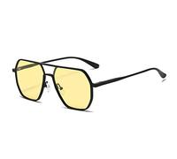 2025 designer Polarized Day and Night Dual-use Color Changing uv400 Sunglasses for Men Outdoor Driving Sunglasses (Color : H, Size : 1)