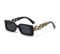2025 designer Rectangle Hollow Out Flame Frame Sunglasses Vintage Shades Glasses For Women Men Uv400