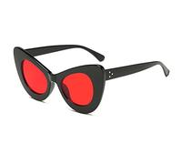 2025 designer Retro Cat Eye For Women's Sunglasses, Outdoor Holiday Sunshade Glasses (Color : D, Size : Medium)(B)