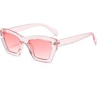 2025 designer Retro Cat Eye Ladies Sunglasses Outdoor Holiday Sunshade Decoration Street Shot Glasses (Color : E, Size : Medium)