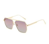 2025 designer Retro Oversized Sunglasses For Men Classic Metal Frame Mirror Sun Shades Glasses Eyewear Classic Large UV400,Gold Pin