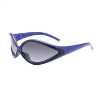 2025 designer Sexy Cat Eye Sunglasses WomenLuxury Punk Sun Glasses For Ladies Retro 2000's Steampunk Eyewear Shades UV400